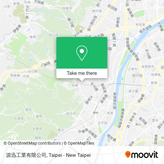 源迅工業有限公司地圖