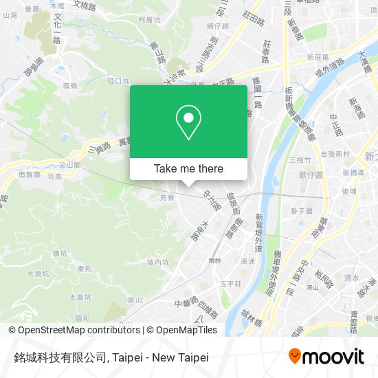 銘城科技有限公司 map