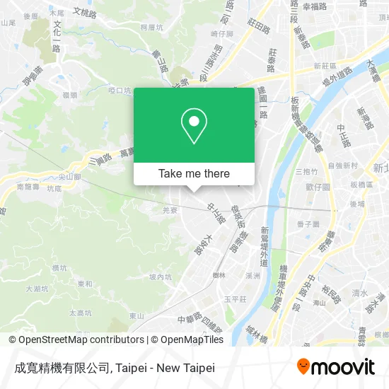 成寬精機有限公司地圖
