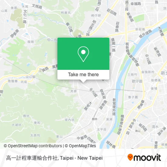 高一計程車運輸合作社地圖