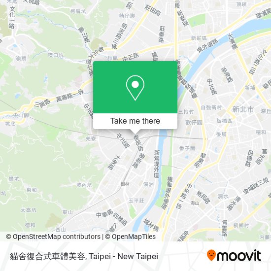 貓舍復合式車體美容 map
