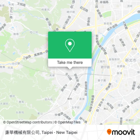 廉華機械有限公司地圖