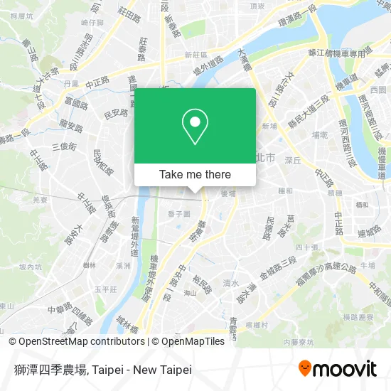 獅潭四季農場 map