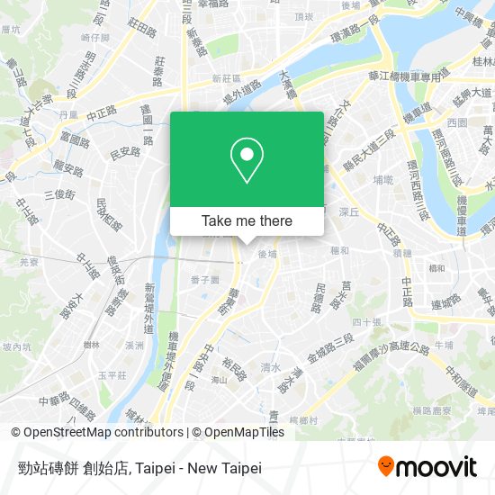 勁站磚餅 創始店地圖