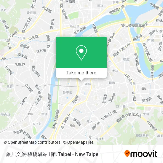 旅居文旅-板橋驛站1館 map