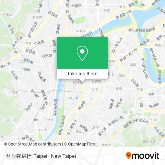 益辰建材行 map