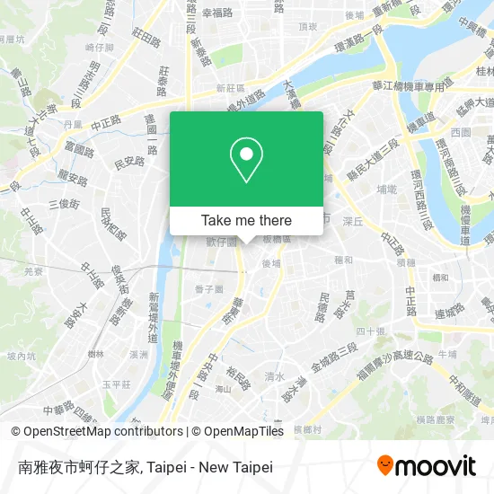 南雅夜市蚵仔之家地圖