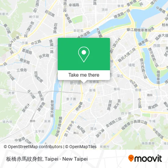 板橋赤馬紋身館地圖