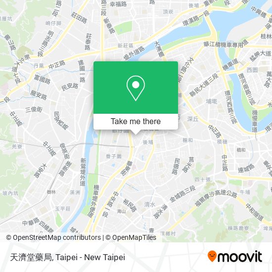 天濟堂藥局地圖