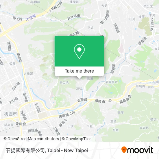 召揚國際有限公司地圖
