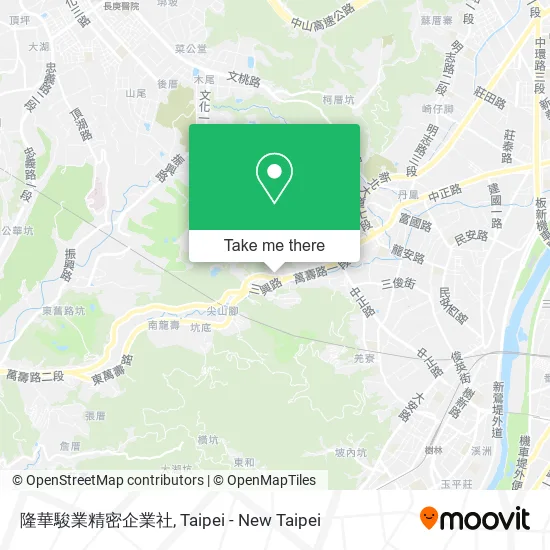 隆華駿業精密企業社地圖