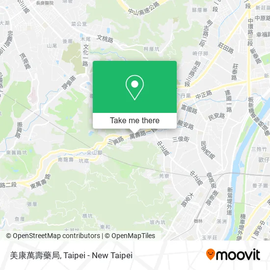 美康萬壽藥局 map