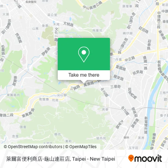 萊爾富便利商店-龜山連莊店地圖