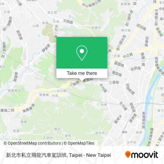 新北市私立飛龍汽車駕訓班地圖