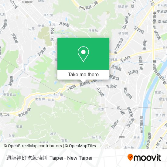 迴龍神好吃蔥油餅 map