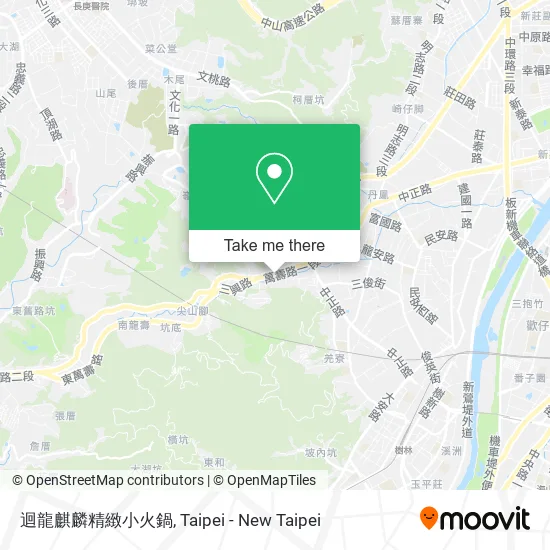 迴龍麒麟精緻小火鍋地圖