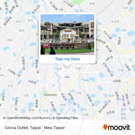 Gloria Outlet map