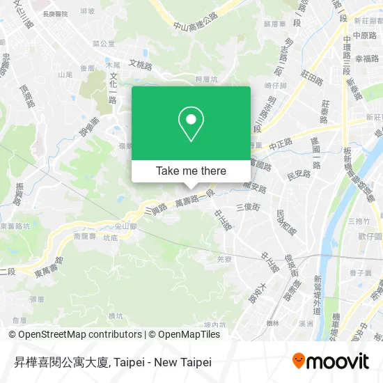 昇樺喜閱公寓大廈地圖