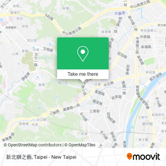 新北獅之藝地圖