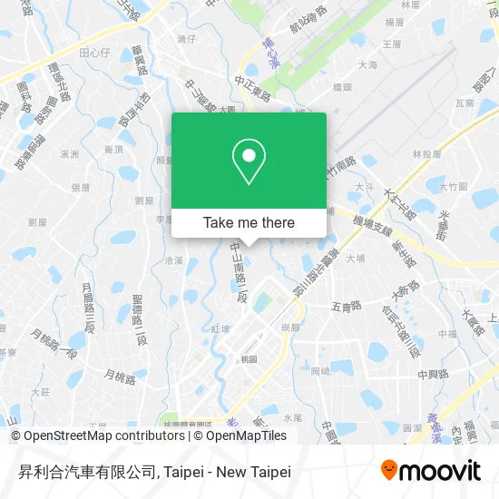 昇利合汽車有限公司地圖