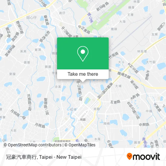 冠豪汽車商行地圖