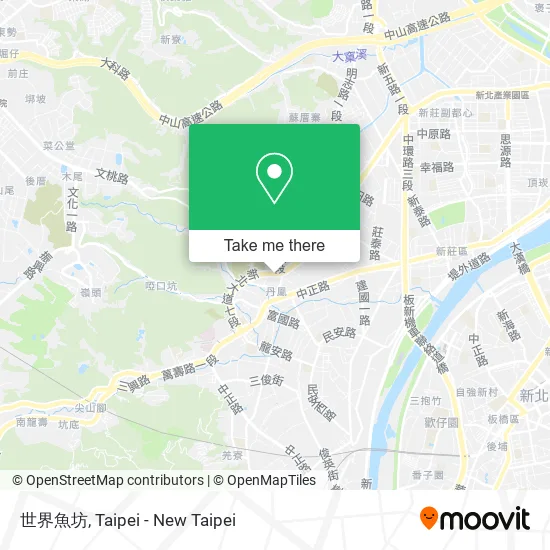世界魚坊地圖