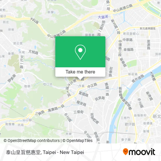 泰山皇旨慈惠堂 map