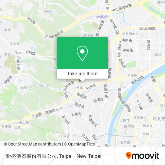 鉅盛儀器股份有限公司 map