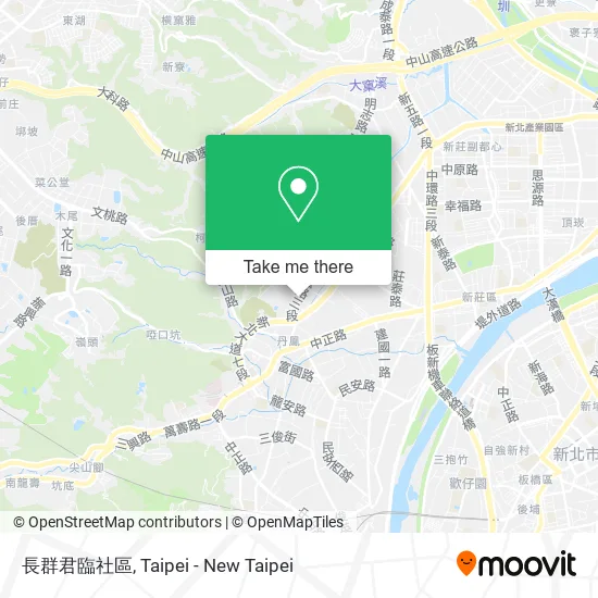 長群君臨社區 map