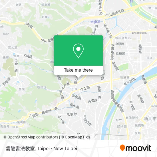 雲龍書法教室地圖