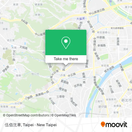 伍佰汔車 map