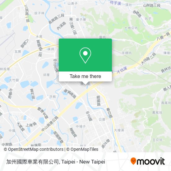 加州國際車業有限公司 map