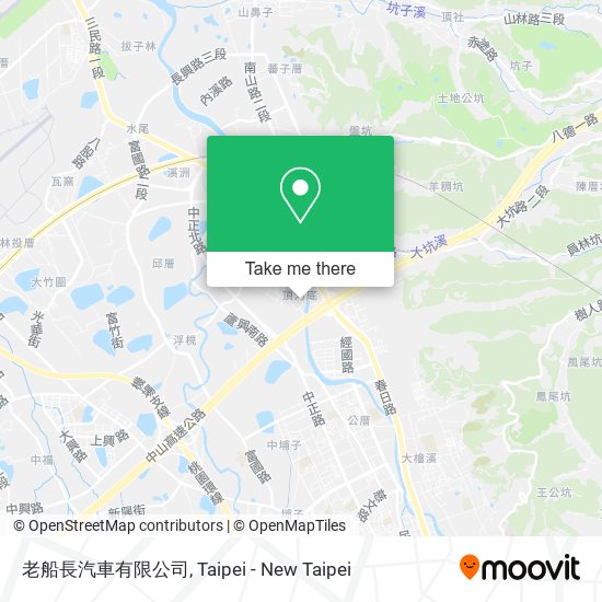 老船長汽車有限公司 map