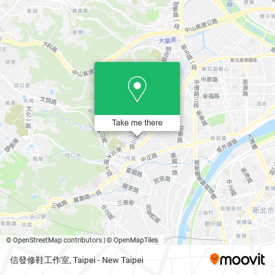 信發修鞋工作室 map