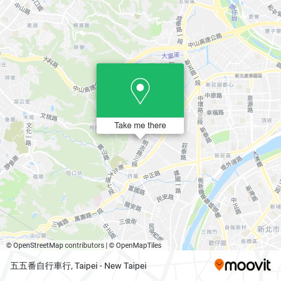 五五番自行車行 map