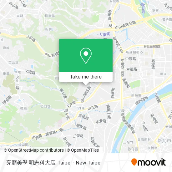 亮顏美學 明志科大店地圖