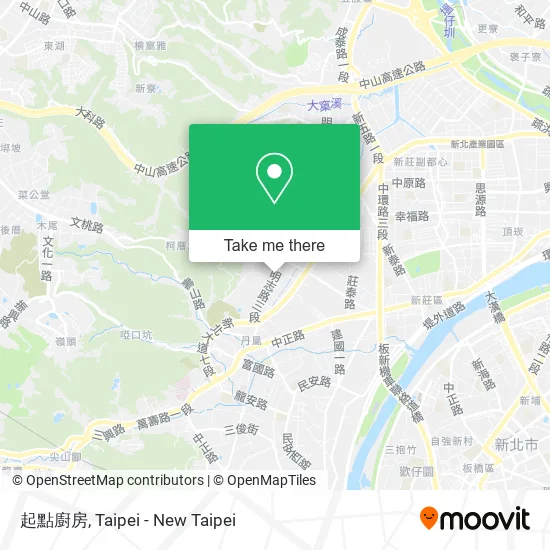起點廚房地圖