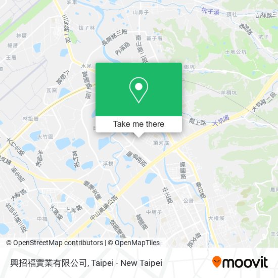興招福實業有限公司 map