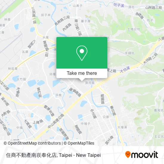 住商不動產南崁奉化店地圖