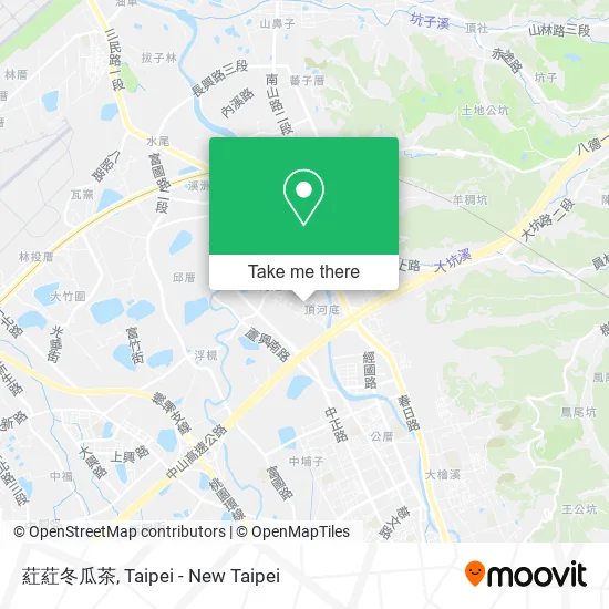 葒葒冬瓜茶地圖