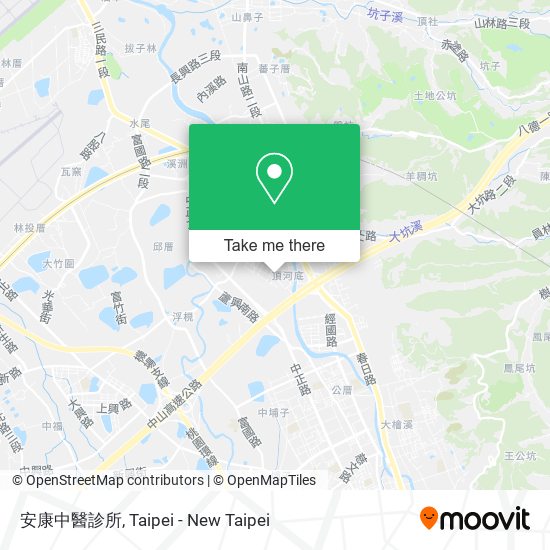 安康中醫診所地圖
