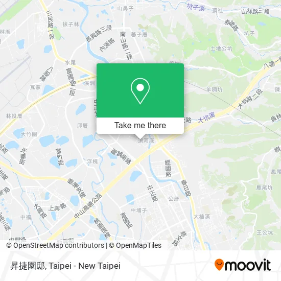 昇捷園邸 map