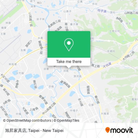 旭昇家具店地圖