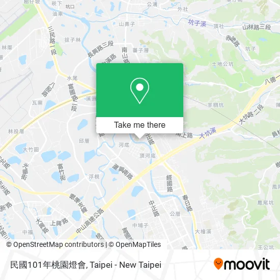 民國101年桃園燈會地圖