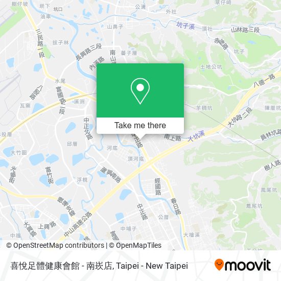 喜悅足體健康會館 - 南崁店 map