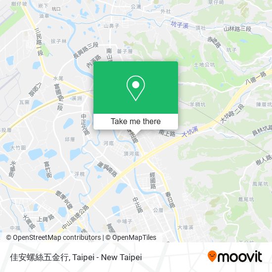 佳安螺絲五金行 map