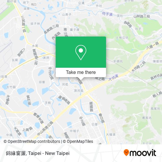 錦緣窗簾地圖