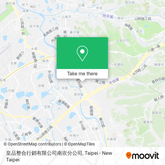 皇品整合行銷有限公司南崁分公司 map