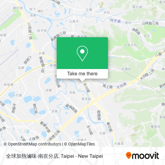 全球加熱滷味-南崁分店地圖