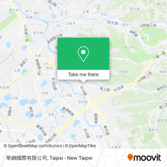 華鋼國際有限公司地圖